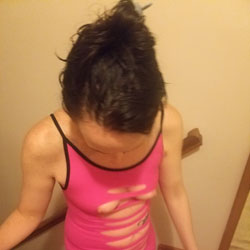 Pic #1 Pink Fuck Me Dress - Wife/wives, Amateur