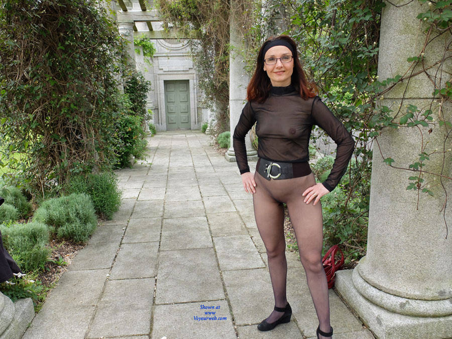 Pic #1See Through Edition - Lingerie, Outdoors, Redhead, See Through, Shaved, Amateur, Firm Ass