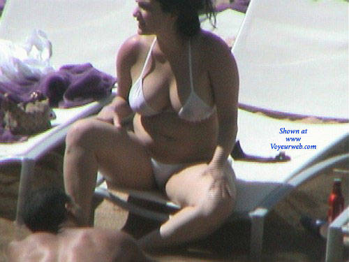 Pic #1Hard Rock - Big Tits, Outdoors, See Through, Bikini Voyeur