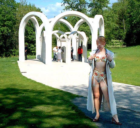 Pic #1Julie Hsavoie Near The Fountain