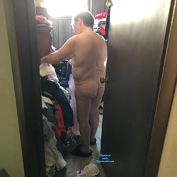 Pic #1 Caught In Bedroom Door - Amateur