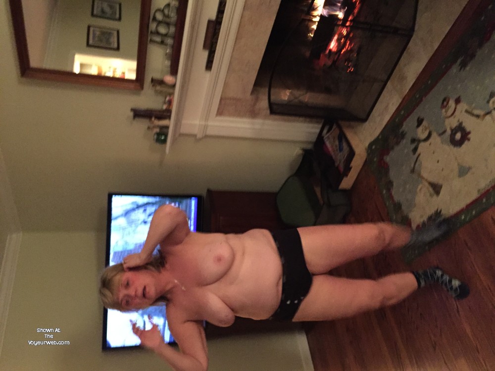 Pic #1 Large tits of my wife - Kimberly