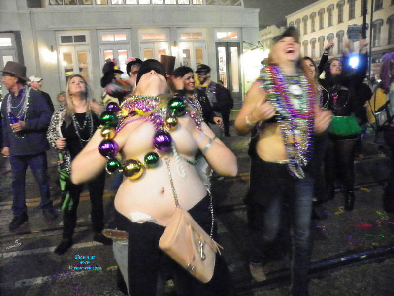 Pic #1Galveston, TX Mardi Gras - Big Tits, Outdoors, Public Place