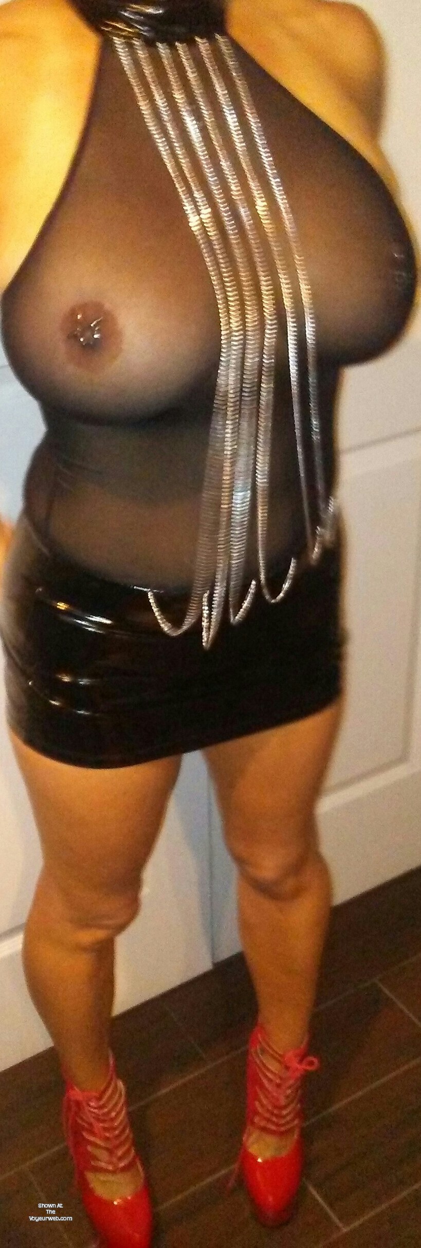 Pic #1 My large tits - Shiny D