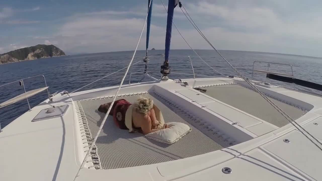 Pic #1Sailing Nude - Nude Girls, Big Tits, Blonde, Outdoors, Amateur