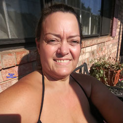 Pic #1 Stripping Down - Brunette, Amateur