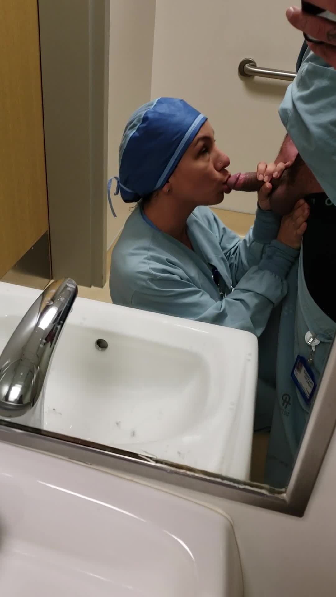 Pic #1Fun At Work - Blowjob, Amateur
