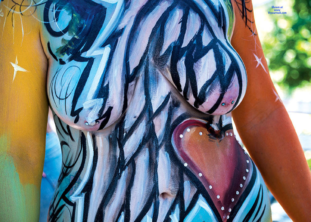 Pic #1Body Painting - New York City, Example 3 - Big Tits, Body Piercings