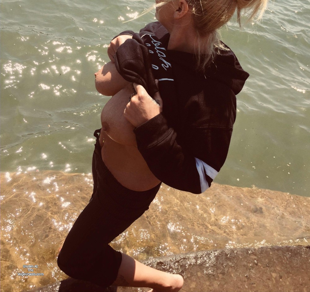 Pic #1 Large tits of my wife - Sexy wife