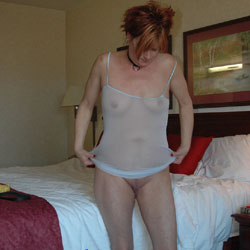 Pic #1 See Thru - Mature, Redhead, See Through, Wife/wives, Amateur