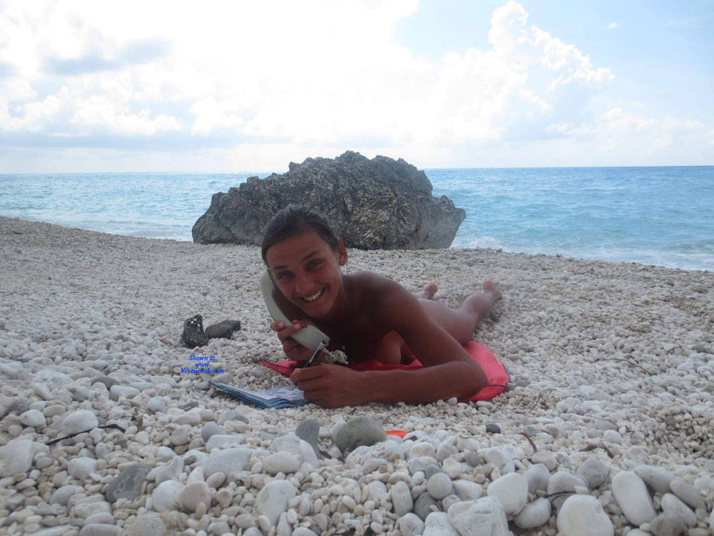 Pic #1 Lefkada - Nude Girls, Beach, Brunette, Outdoors, Amateur