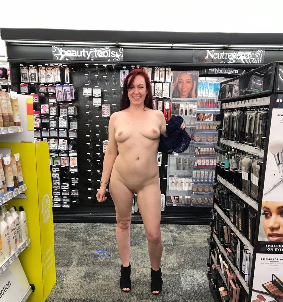 Pic #1Ass To Die For - Public Exhibitionist, Flashing, Public Place, Redhead, Shaved, Amateur, Pantieless Girls