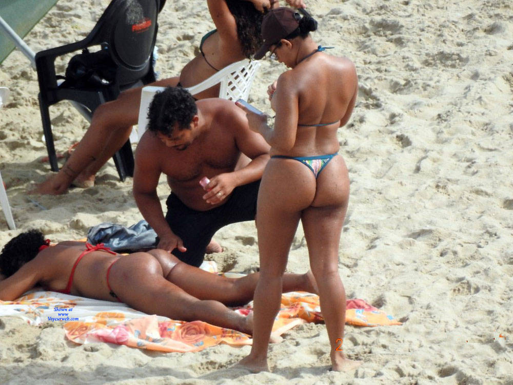 Pic #1Janga Beach - Beach, Brunette, Outdoors, Bikini Voyeur