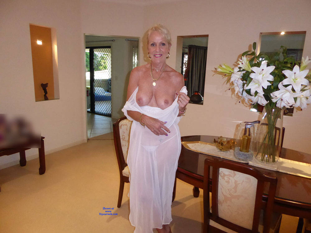 Pic #1White Delight - Big Tits, Blonde, Mature, See Through, Amateur, Body Piercings