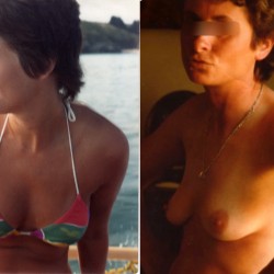 Small tits of my wife - martine