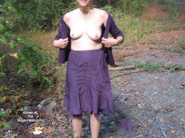 Pic #1 Medium tits of a co-worker - Office Anna