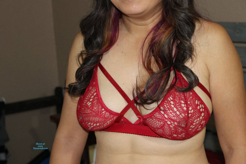 Pic #1Sexy Asssss in Red - Lingerie, Mature, Amateur