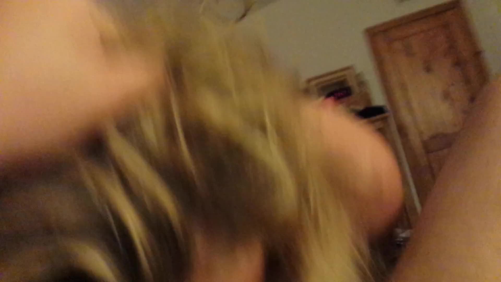 Pic #1Getting Her Mouth Abused - Blonde, Blowjob, Amateur