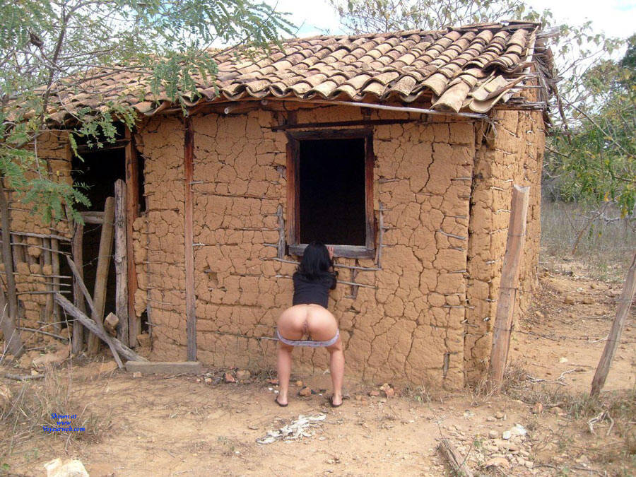 Pic #1 Anal At Abandoned House - Brunette, Outdoors, Amateur