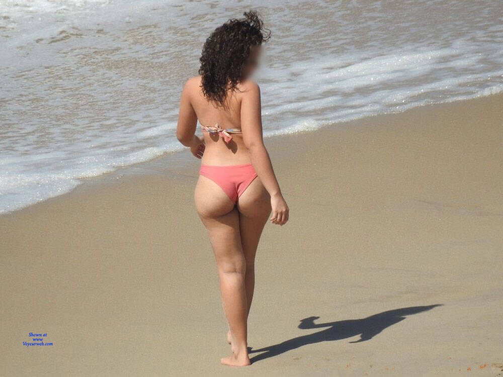 Pic #1Asses From Brazil - Beach, Brunette, Outdoors, Bikini Voyeur