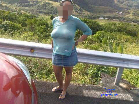 Pic #1Exhib Around The Island - Pantieless Girls, Big Tits, Public Exhibitionist, Outdoors, Public Place, Amateur