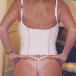 My wife's ass - Blonde Milf