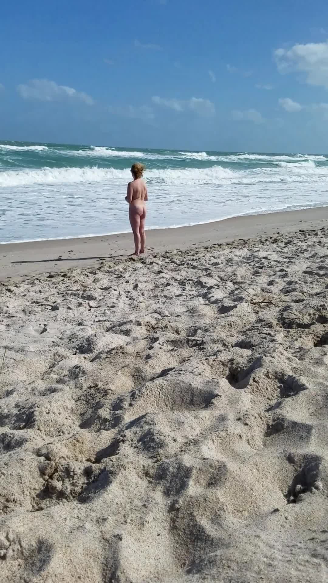 Pic #1Marie's Naked Day In Florida - Nude Wives, Beach, Big Tits, Outdoors, Shaved, Amateur