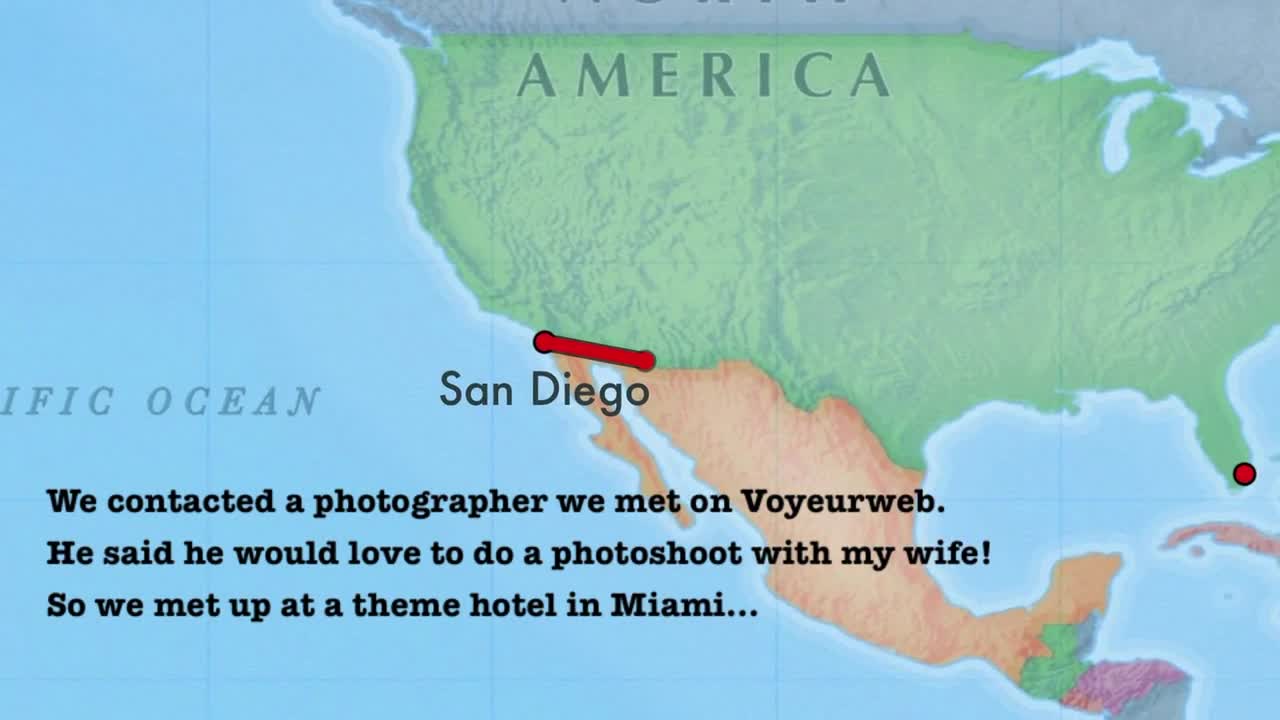 Pic #1My Wife Does Stripper Pole Photoshoot With Voyeurweb Photographer! - Nude Wives, Brunette, Lingerie, Bush Or Hairy, Amateur, Girls Stripping, Medium Tits, High Heels Amateurs