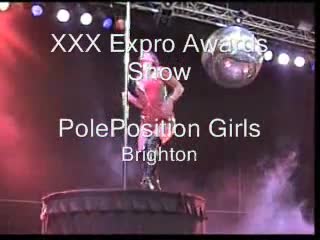 Pic #1Pole Dance Tease With Sexy Girl In Red! - Brunette