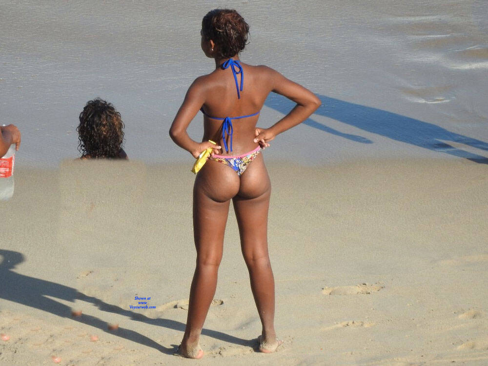 Pic #1Ass From Recife City, Brazil - Beach, Brunette, Outdoors, Bikini Voyeur