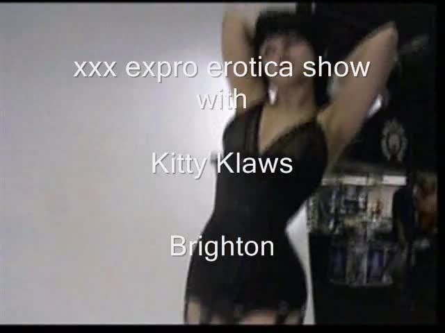 Pic #1Sexy Burlesque Photoshoot Clip - Brunette, See Through