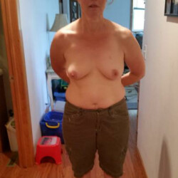 Very small tits of my wife - Little titties