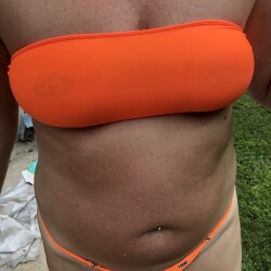 Medium tits of my wife - Gawife09