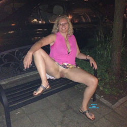 Pic #1 Uppies - Pantieless Girls, Public Exhibitionist, Flashing, Outdoors, Amateur