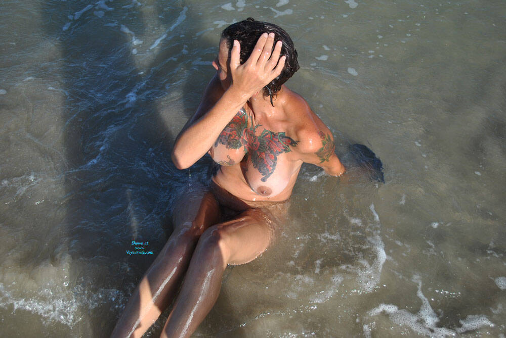Pic #1Corpus Beach Shoot - Nude Girls, Beach, Big Tits, Brunette, Outdoors, Amateur, Tattoos