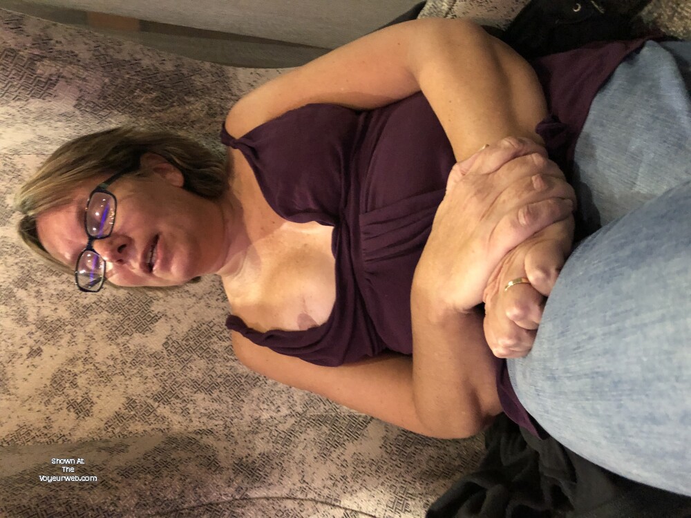 Pic #1 Very small tits of my wife - Dbaby3