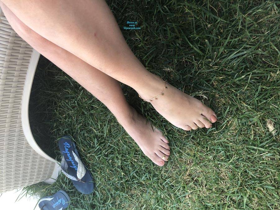 Pic #1My Hot Wife Loving The Feet - Mature, Outdoors, Wife/wives, Amateur, Foot Pics