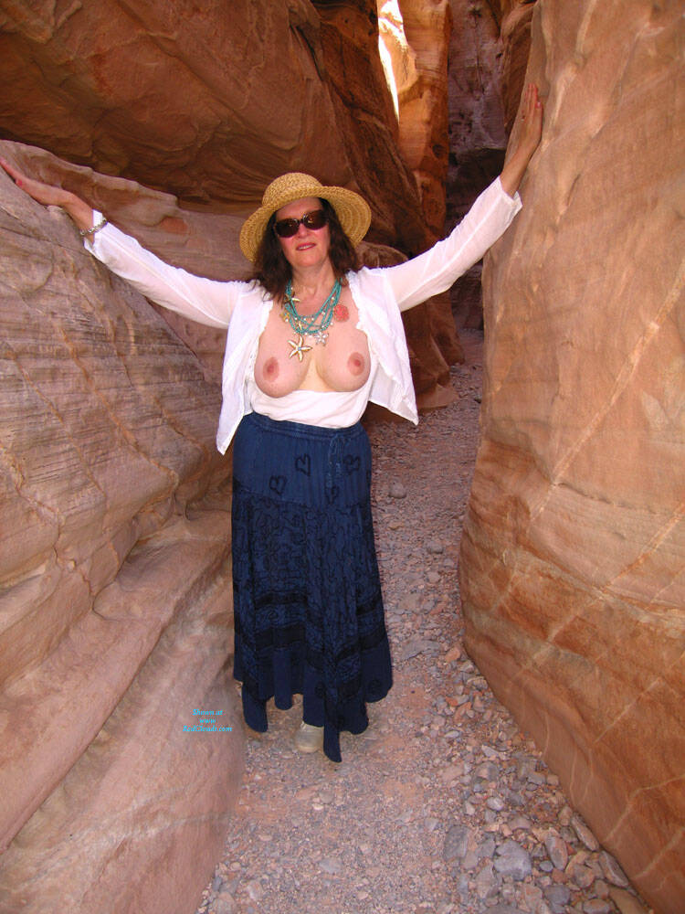 Pic #1More From Our Desert Trip - Nude Girls, Big Tits, Brunette, Outdoors, Amateur, Bush Or Hairy