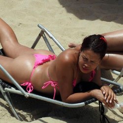 Pic #1 Janga Beach, Brazil - Beach, Brunette, Outdoors, Bikini Voyeur
