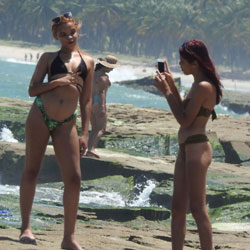 Pic #1 Porto Beach, Recife City - Beach, Outdoors, Bikini Voyeur