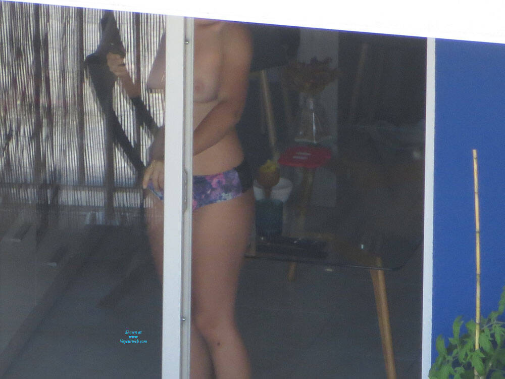 Pic #1Through The Window - Topless Girls, Voyeur
