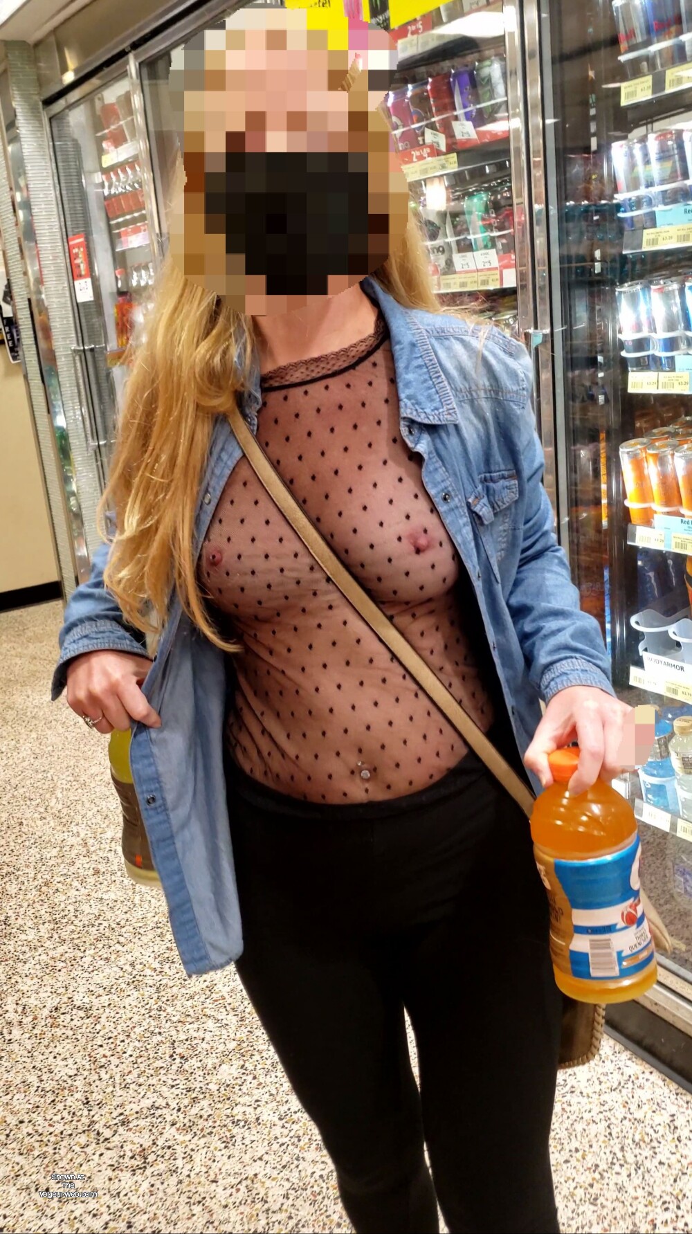 Pic #1 Small tits of my wife - Ginger
