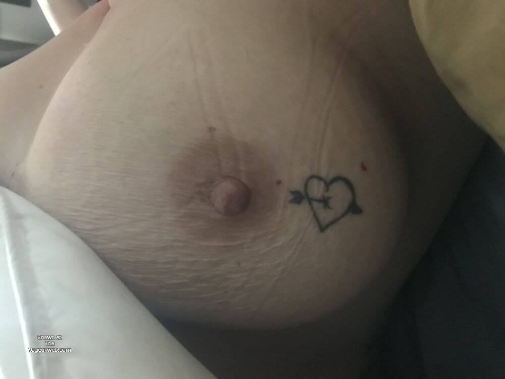 Pic #1 Large tits of my wife - Fiance