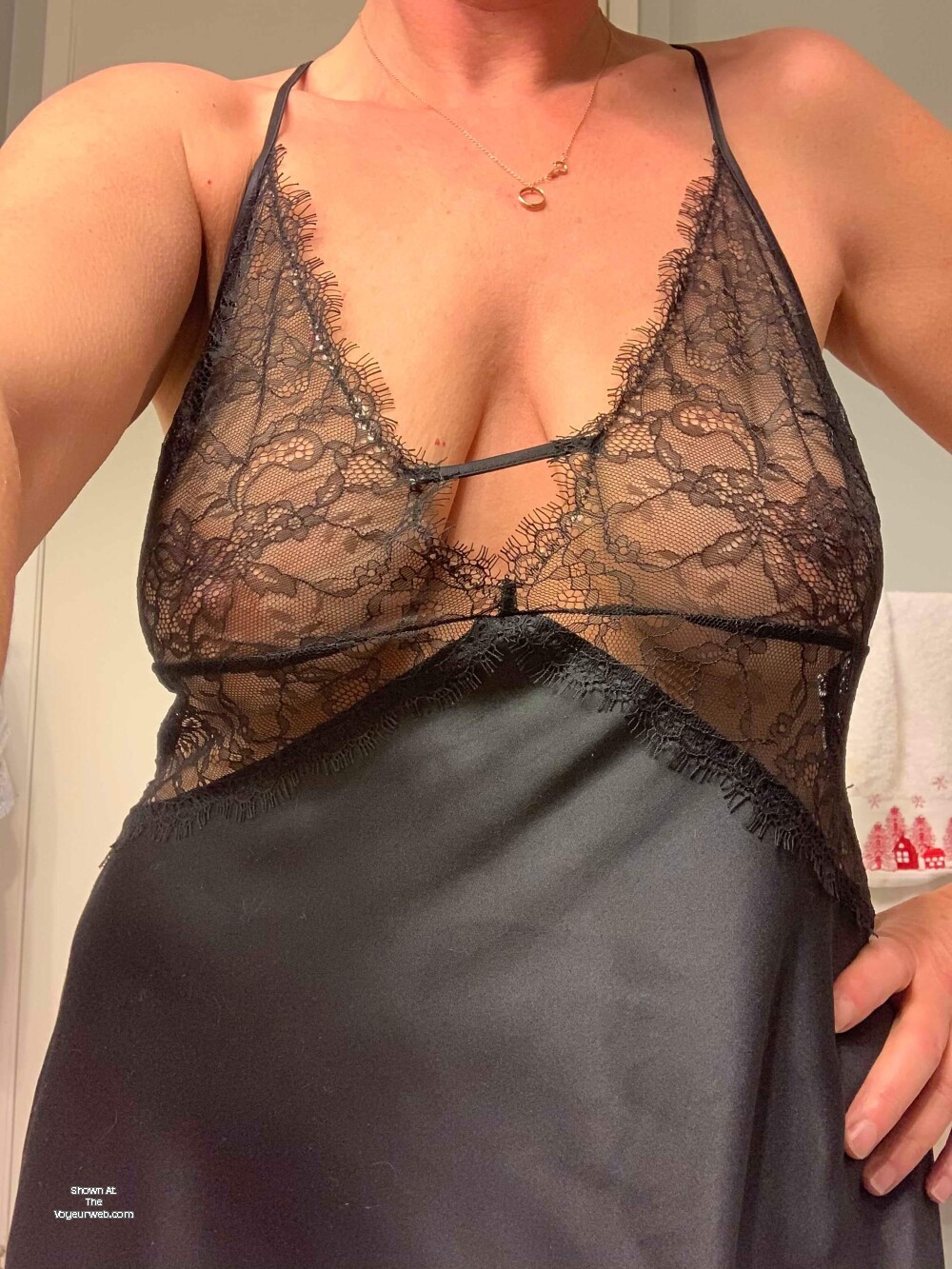 Pic #1 Large tits of my girlfriend - KayH.