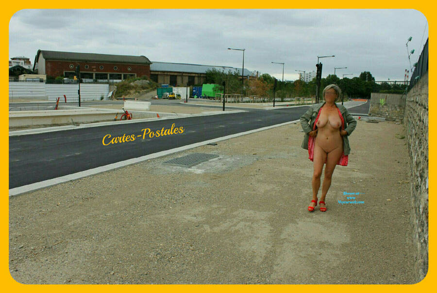 Pic #1On The Road Again - Pantieless Girls, Big Tits, Public Exhibitionist, Flashing, Outdoors, Shaved, Amateur, Public Place