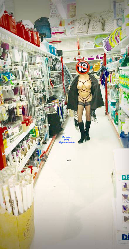 Pic #1Mes Challenge Exhibs - Big Tits, Public Exhibitionist, Flashing, Lingerie, Public Place, Amateur