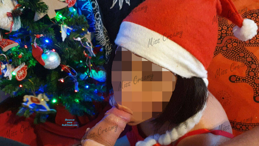Pic #1This Year Miss Santa Claus Has Taken The Place Of The Witch - Blowjob, Amateur
