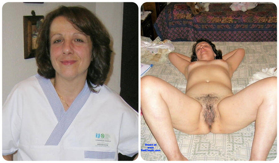 Pic #1Slut Wife Daniela Lombardini - Nude Wives, Brunette, Bush Or Hairy, Amateur, Medium Tits, Mature