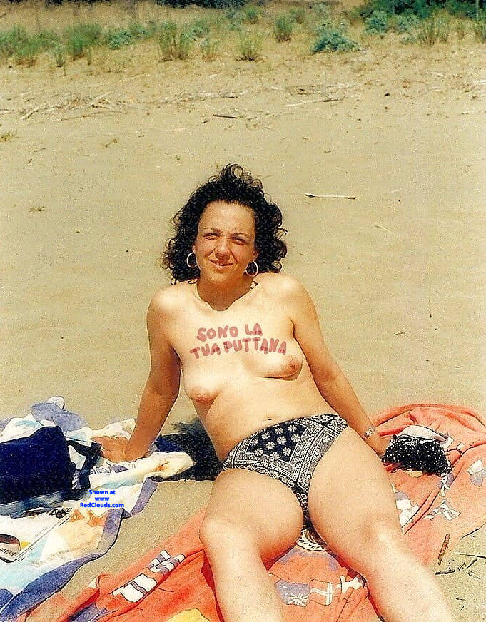 Pic #1My Wife - Nude Wives, Brunette, Bush Or Hairy, Amateur, Medium Tits