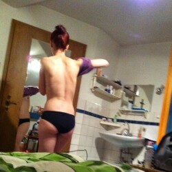 My girlfriend's ass - (Kers)Tine